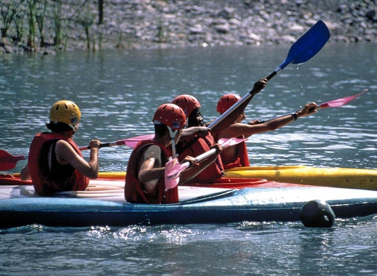 Canoa, aqua-senderismo, escalada de árboles